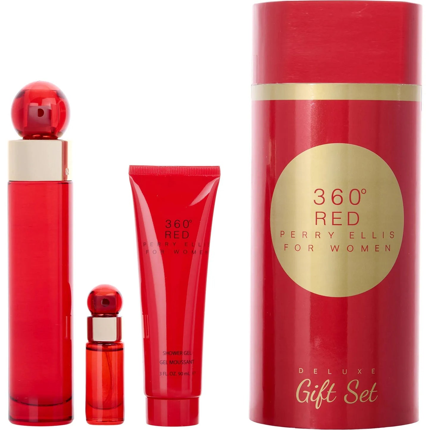 360° Red Perry Ellis
