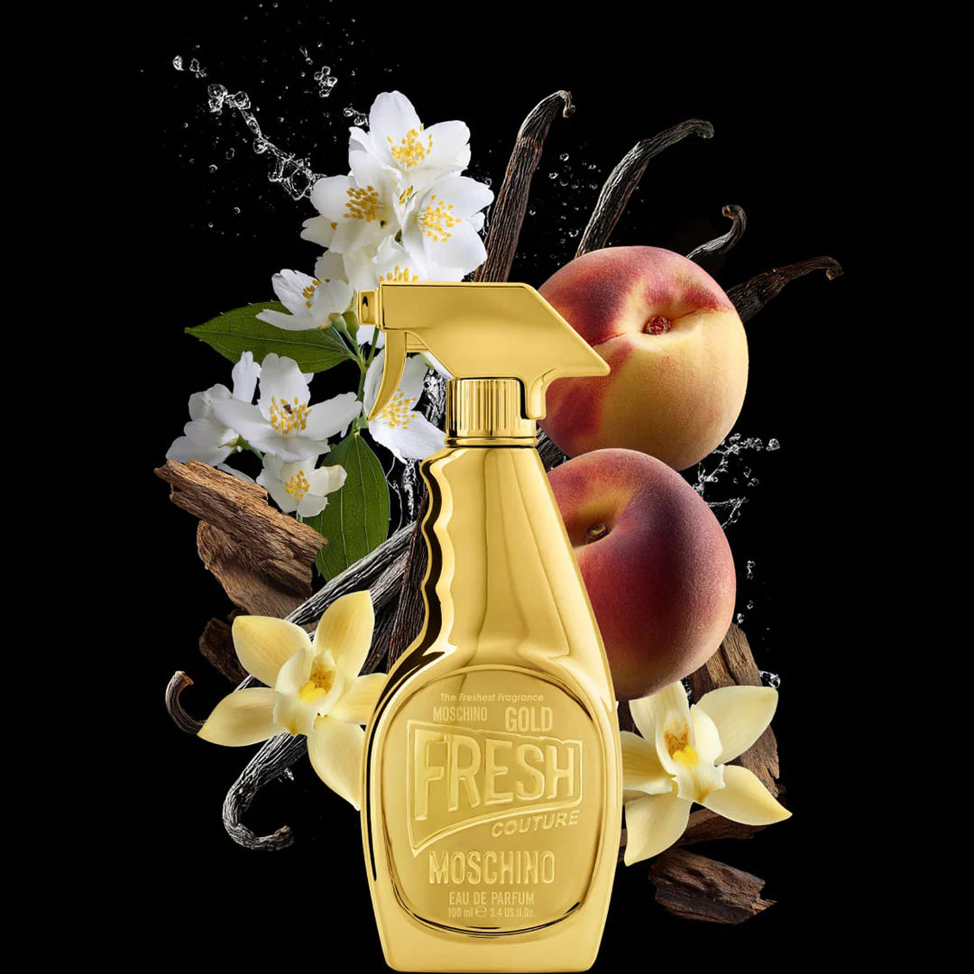 Gold Fresh Couture Moschino