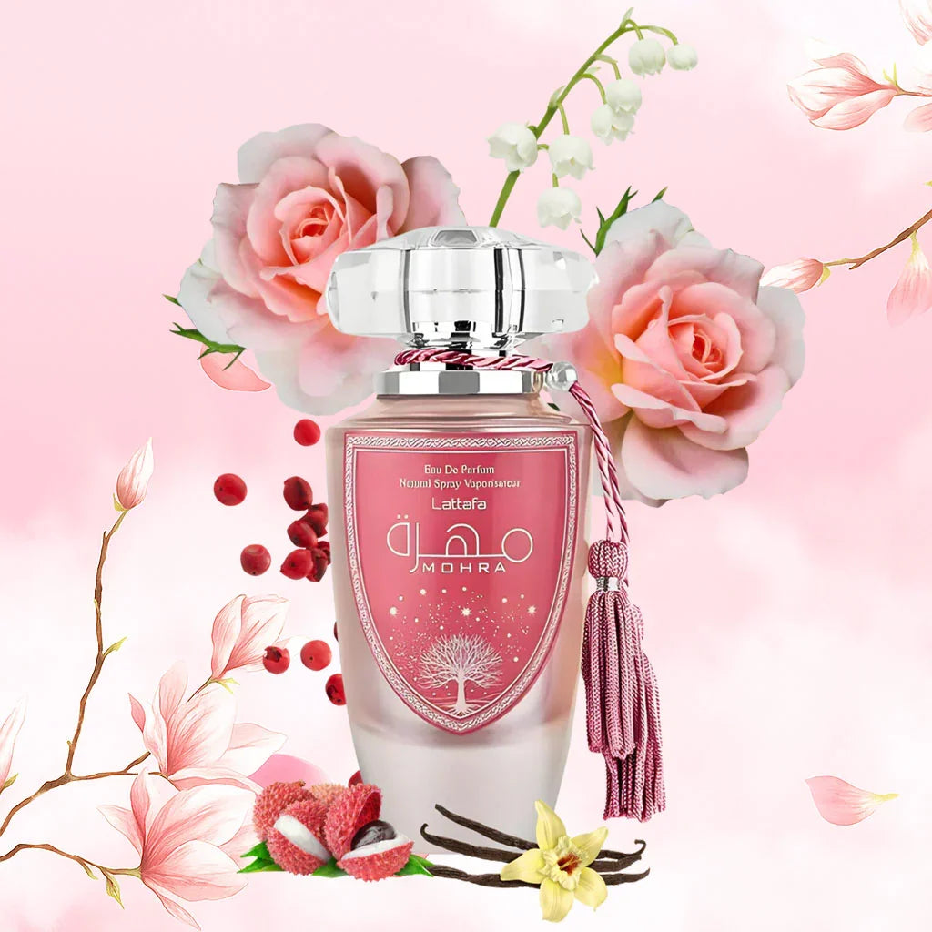 Mohra Silky Rose Lattafa Perfumes para Mujeres